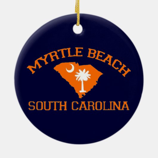 Myrtle Beach. Keramikornament (Hinten)