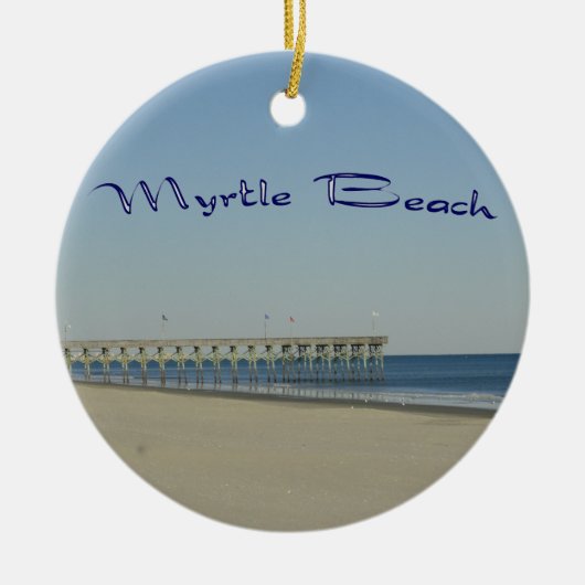 Myrtle Beach Keramikornament (Vorne)