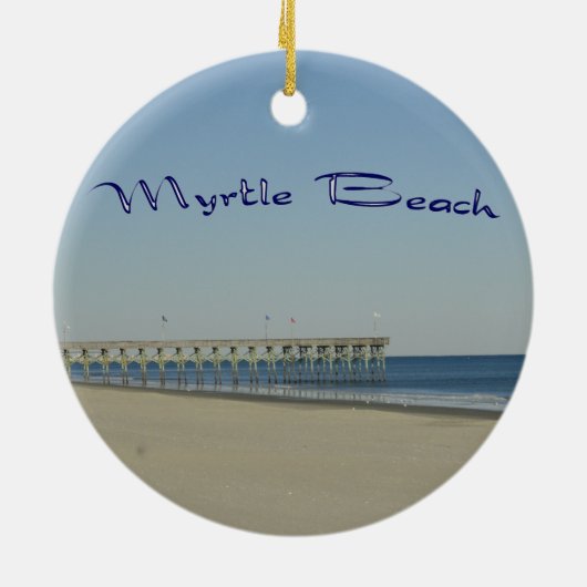 Myrtle Beach Keramikornament (Hinten)
