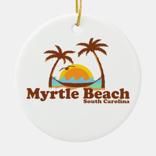 Myrtle Beach. Keramikornament (Vorne)