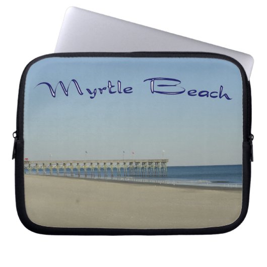 Myrtle Beach Laptopschutzhülle (Vorderseite)