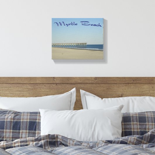 Myrtle Beach Leinwanddruck (Insitu (Schlafzimmer))