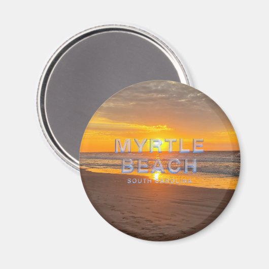 Myrtle Beach Magnete Magnet (Vorderseite/Rückseite)