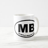 Myrtle Beach MB Kaffeetasse (VorderseiteRechts)