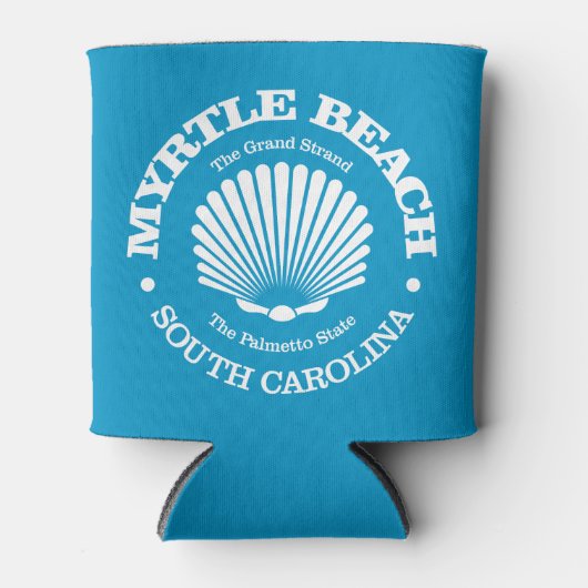 Myrtle Beach (Muschel) Dosenkühler (Vorderseite)
