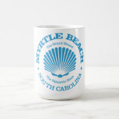Myrtle Beach (Muschel) Kaffeetasse (Mittel)