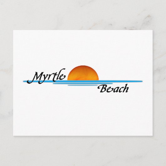 Myrtle Beach Postkarte (Vorderseite)