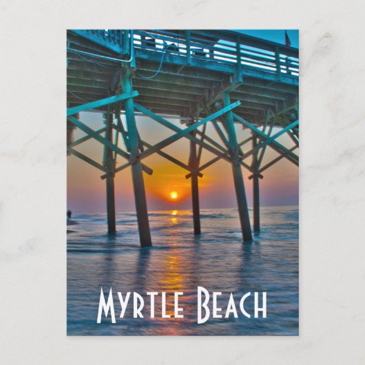 Myrtle Beach Postkarte (Vorderseite)