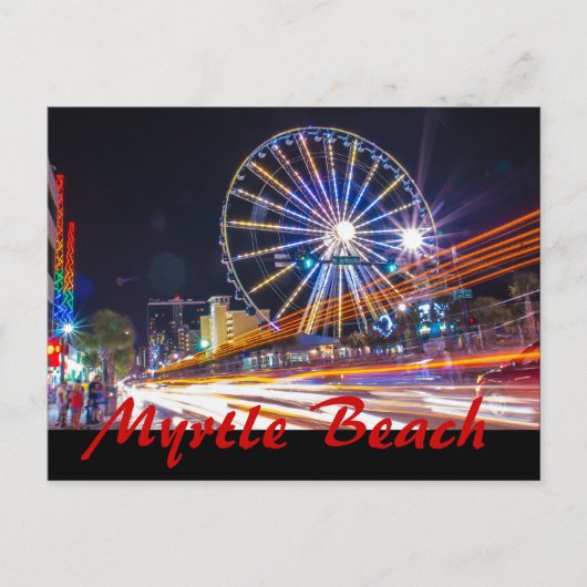Myrtle Beach Postkarte (Vorderseite)