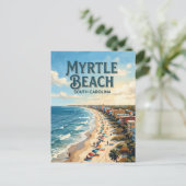Myrtle Beach Postkarte (Stehend Vorderseite)