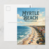Myrtle Beach Postkarte (Vorne/Hinten)