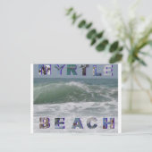 Myrtle Beach Postkarte (Stehend Vorderseite)
