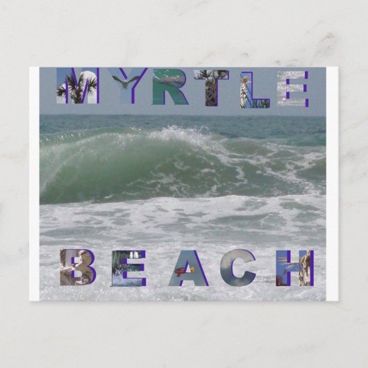 Myrtle Beach Postkarte (Vorderseite)