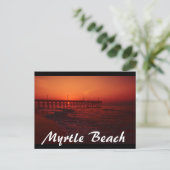 Myrtle Beach Postkarte (Stehend Vorderseite)