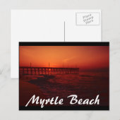 Myrtle Beach Postkarte (Vorne/Hinten)