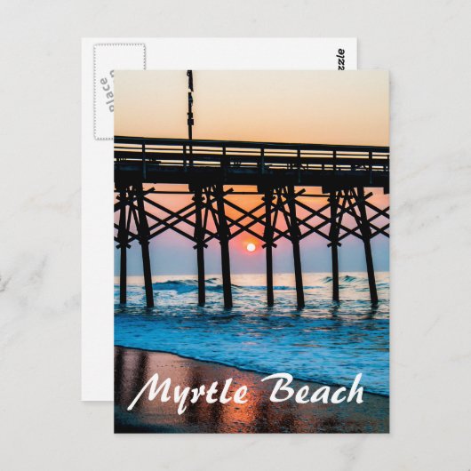 Myrtle Beach Postkarte (Vorne/Hinten)