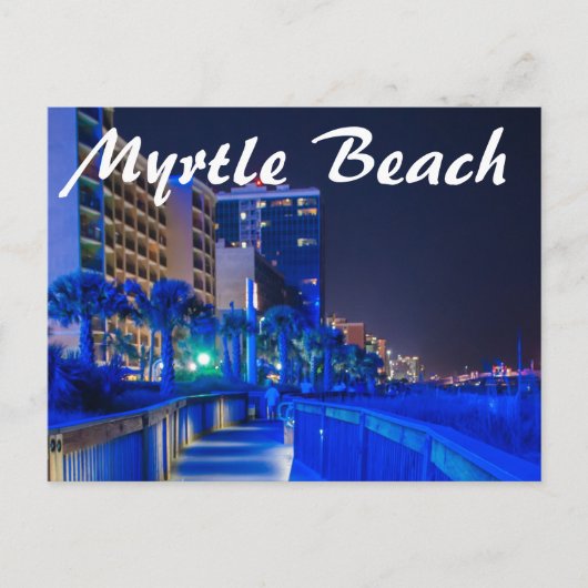 Myrtle Beach Postkarte (Vorderseite)