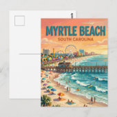 Myrtle Beach Postkarte (Vorne/Hinten)