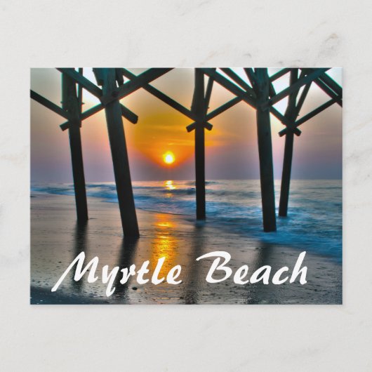 Myrtle Beach Postkarte (Vorderseite)