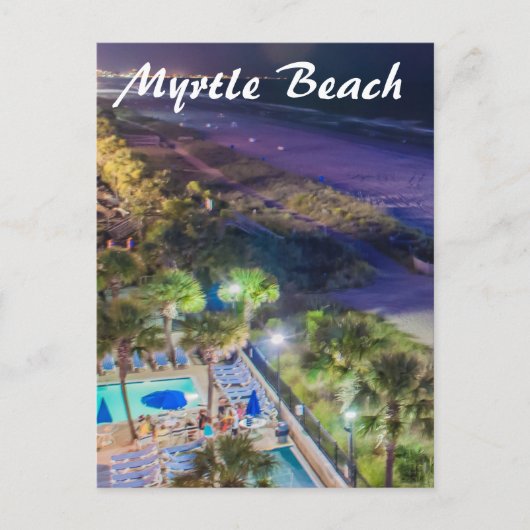 Myrtle Beach Postkarte (Vorderseite)