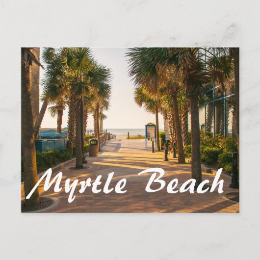 Myrtle Beach Postkarte (Vorderseite)