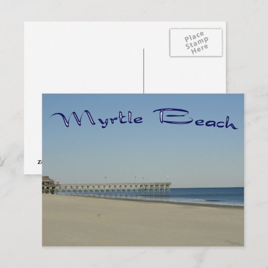 Myrtle Beach Postkarte (Vorne/Hinten)