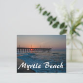 Myrtle Beach Postkarte (Stehend Vorderseite)