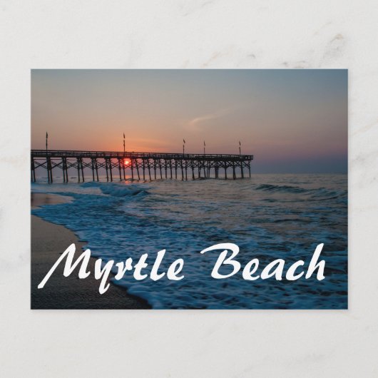Myrtle Beach Postkarte (Vorderseite)
