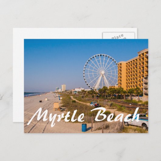 Myrtle Beach Postkarte (Vorne/Hinten)