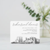 Myrtle Beach Probe Einladungskarte (Stehend Vorderseite)