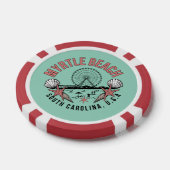 Myrtle Beach Retro Vignette Pokerchips (Einzeln)