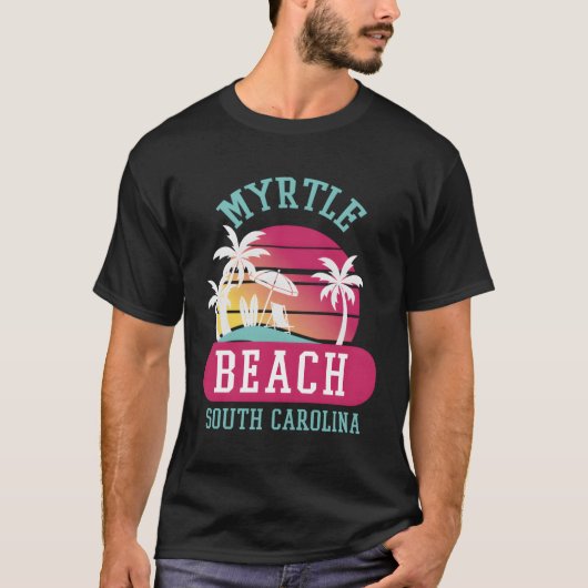 Myrtle Beach S SC Strände T-Shirt (Vorderseite)
