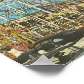 Myrtle Beach, SC ~ 1960s ~ Gay Dolphin Park Poster (Ecke)