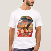 Myrtle Beach SC Beach Scanddesign T-Shirt (Vorderseite)