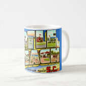 Myrtle Beach SC Greeting Kaffeetasse (VorderseiteRechts)