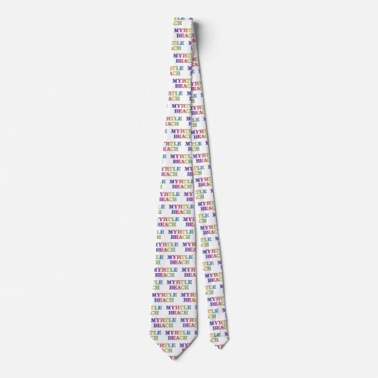 Myrtle Beach SC Neck Tie Krawatte (Vorderseite)