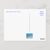 Myrtle Beach SC Post Card Postkarte (Rückseite)