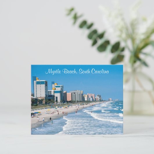 Myrtle Beach SC Post Card Postkarte (Stehend Vorderseite)
