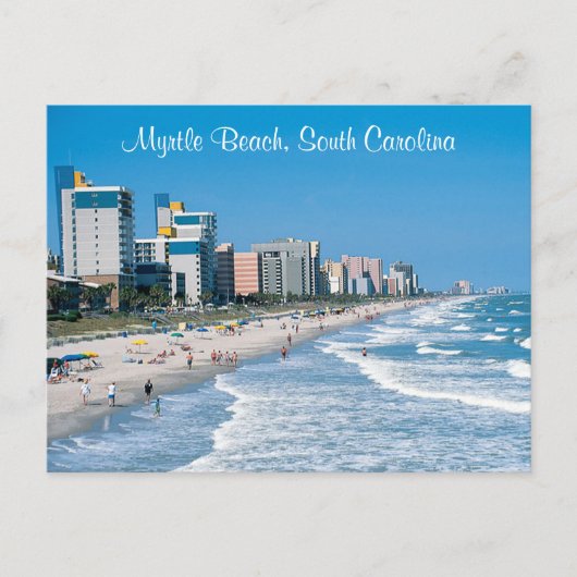 Myrtle Beach SC Post Card Postkarte (Vorderseite)