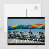Myrtle Beach SC Postkarte (Vorne/Hinten)