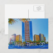 Myrtle Beach SC Postkarte (Vorne/Hinten)