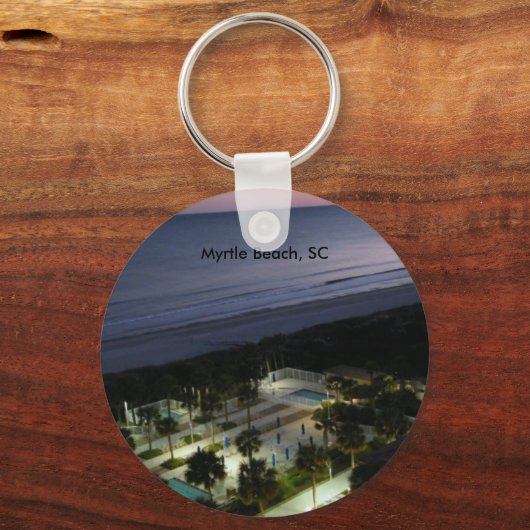 "MYRTLE BEACH, SC" SCHLÜSSELANHÄNGER (Vorderseite)