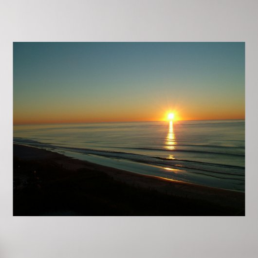Myrtle Beach, SC Sunrise Poster (Vorne)