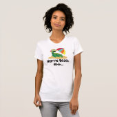Myrtle Beach (Schildkröte auf Strand) T-Shirt (Vorne ganz)
