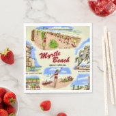 Myrtle Beach Sehenswürdigkeiten  Serviette (Beispiel)