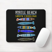 Myrtle Beach Shirt Niedlich Fischfang Süd Carolin Mousepad (Mit Mouse)