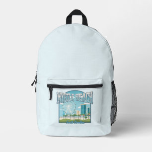 Myrtle Beach, South Carolina Bedruckter Rucksack
