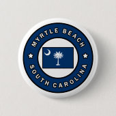 Myrtle Beach South Carolina Button (Vorderseite)