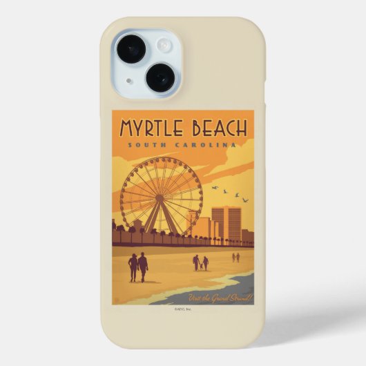 Myrtle Beach | South Carolina Case-Mate iPhone Hülle (Rückseite)