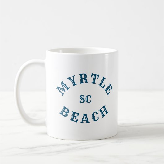 Myrtle Beach, South Carolina Coffee Tasse (Links)